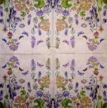 BLS-192 Flowers Others - 3-ply - Nouveau